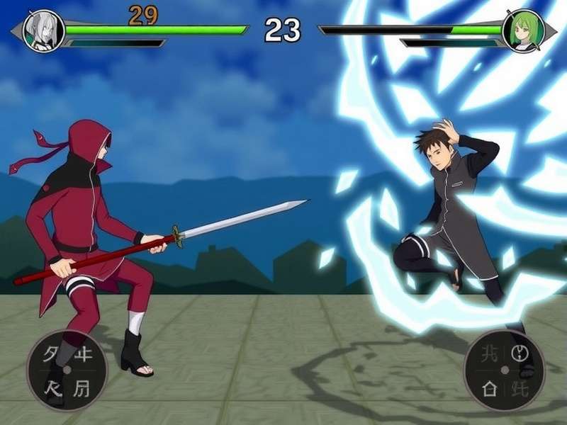 In-Game Battle Interface Zanpakuto Duel Masters Gameplay Screenshot